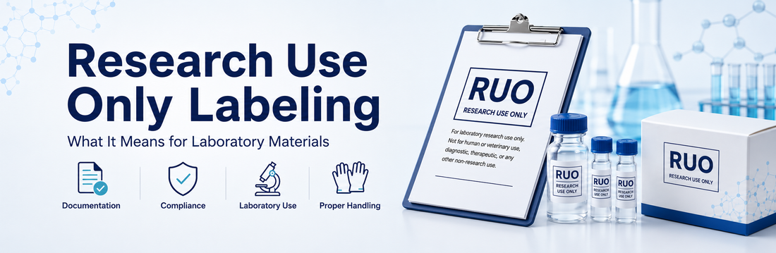 Research Use Only Labeling: What It Means for Laboratory Materials