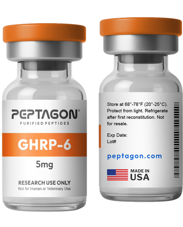 GHRP-6 Research Peptide – 5mg