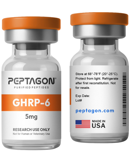 GHRP-6 Research Peptide – 5mg