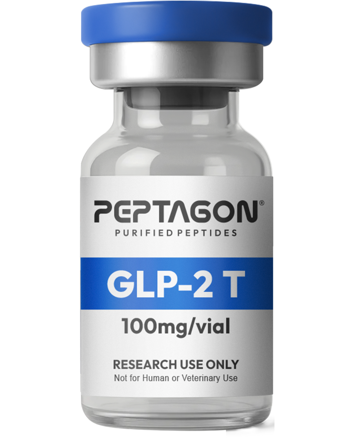 Peptagon GLP-2T 100mg research peptide vial