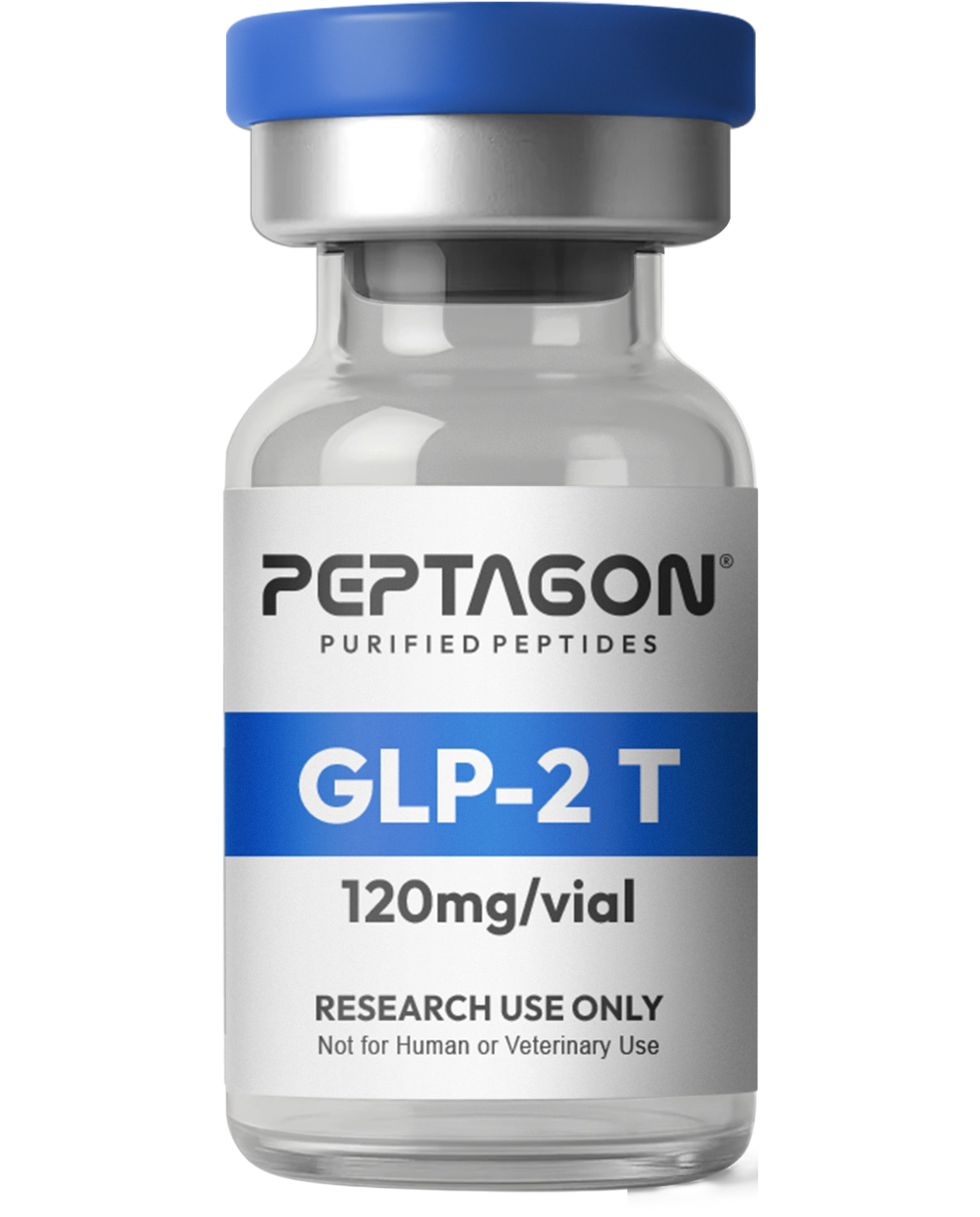 Peptagon GLP-2T 120mg research use peptide vial