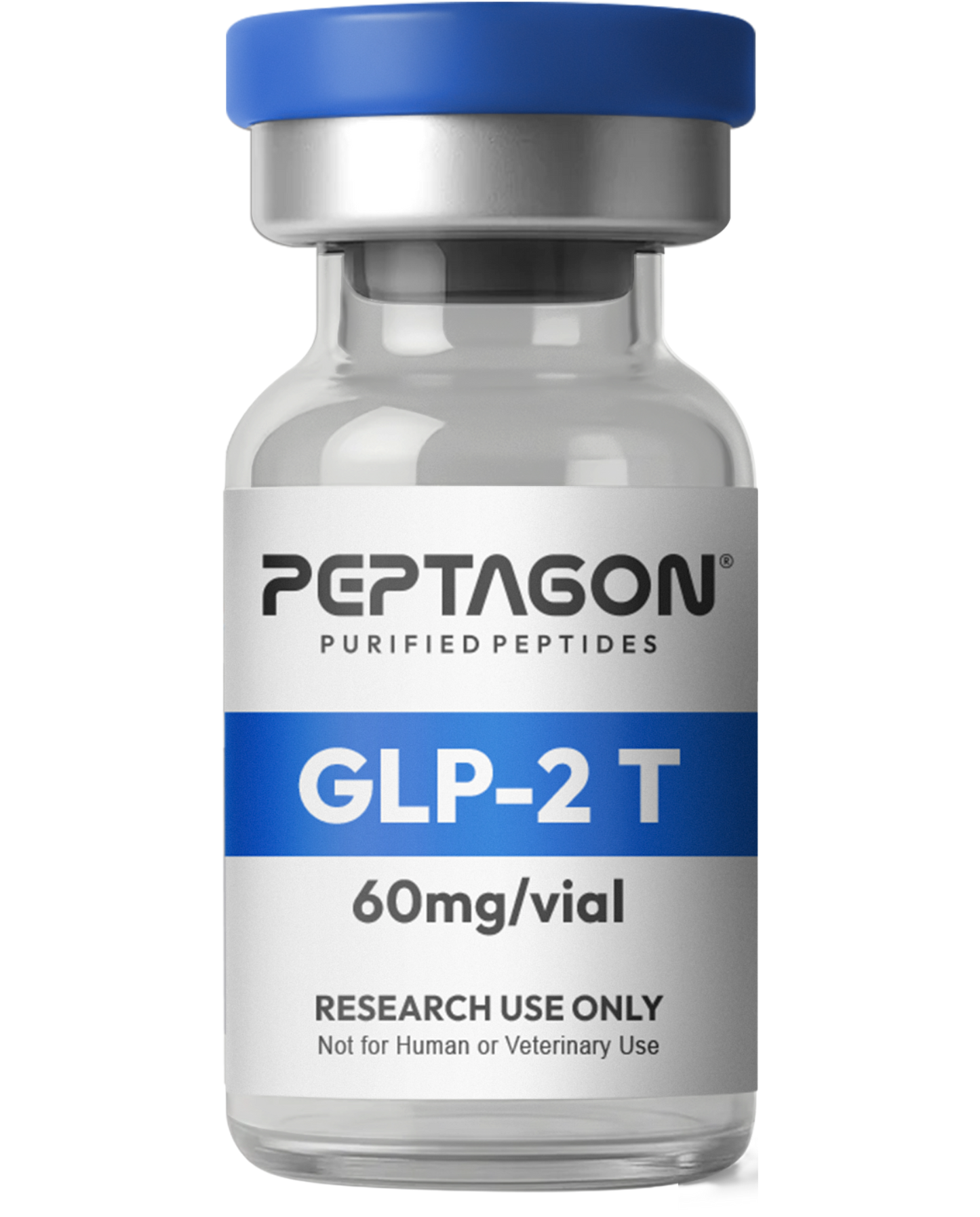 Peptagon GLP-2T 60mg research peptide vial