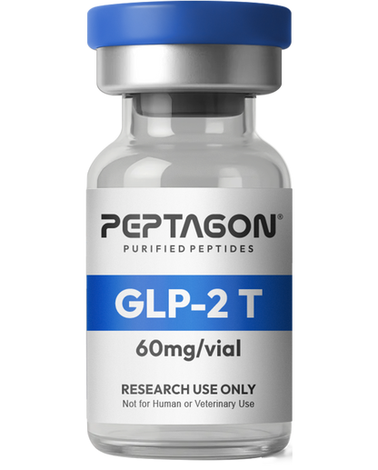Peptagon GLP-2T 60mg research peptide vial